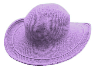 C3 Cotton Crochet Hat-Lavender
