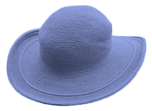 C3 Cotton Crochet Hat-Periwinkle